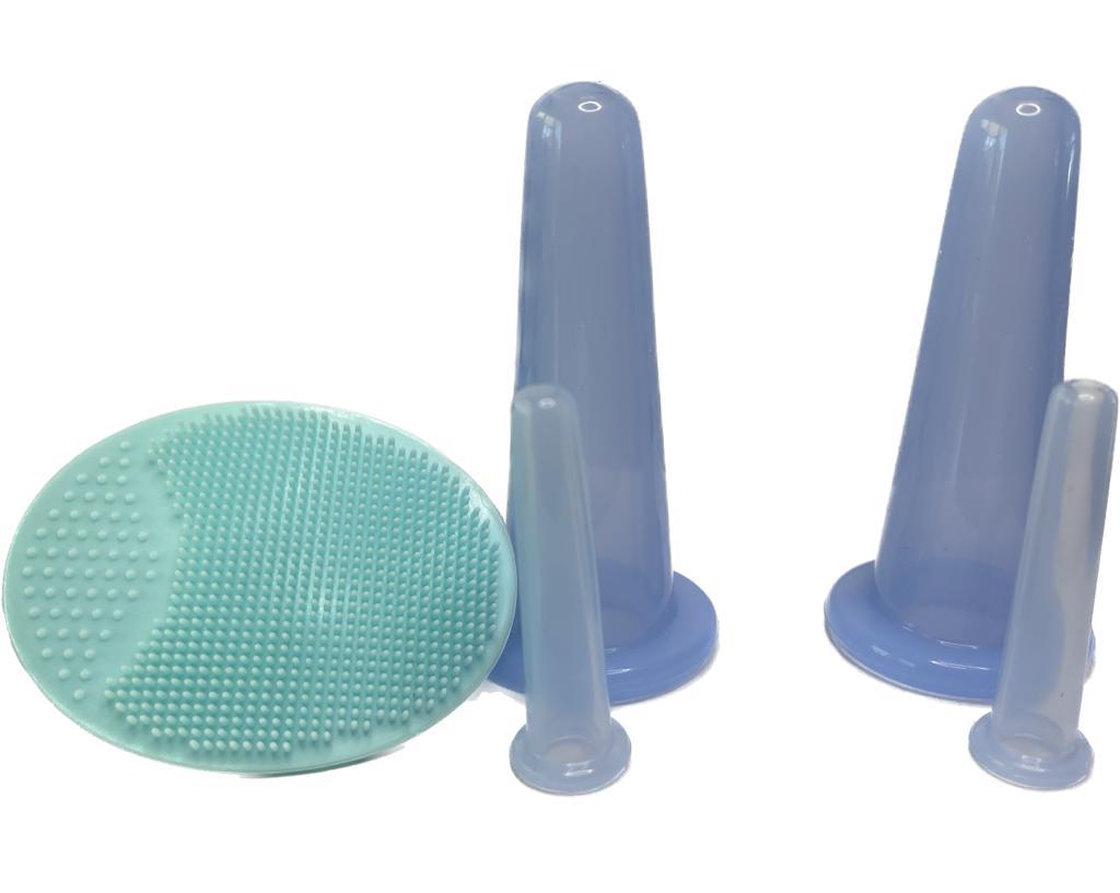 Silicone Facial Cupping Therapy Set