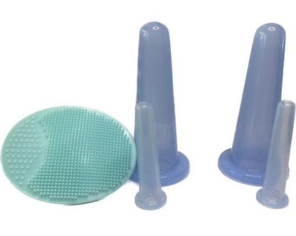 Silicone Facial Cupping Therapy Set